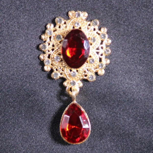 Golden bottom red