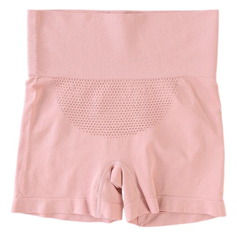 Pantalones de seguridad de contratación del vientre de verano nuevos pantalones cortos de boxeador de panal de cintura alta sin costuras