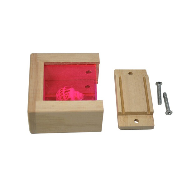 Wooden rainbow colorful constructor