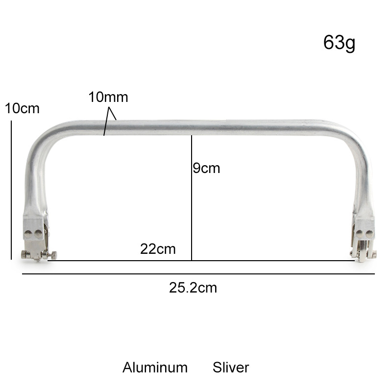 Pinza Boca Metal Profesional — Para DIY Bolsos y Tubos Aluminio