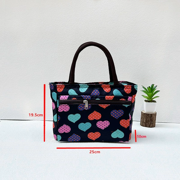 2035-Black bottom color heart
