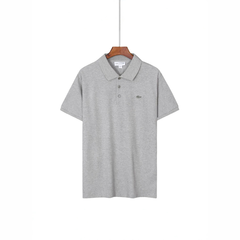 Correct version of Lacoste men's polo shirt, cross-border, pure cotton, embroidered, turn-down collar, short sleeve, high-quality casual men's clothing wholesale Correct version of Lacoste men's polo shirt, cross-border, pure cotton, embroidered, turn-down collar, short sleeve, high-quality casual men's clothing wholesale