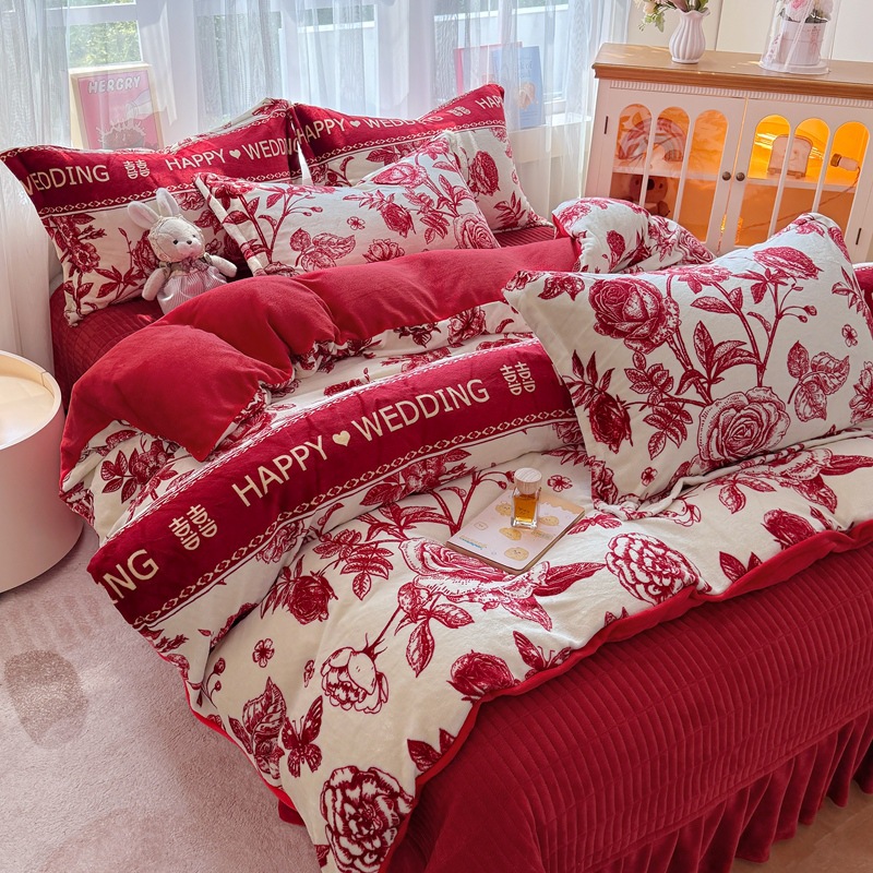 云裳-喜上枝头【亲肤保暖牛奶绒】