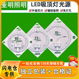 [Lightning warehouse for] Shanghai Yaming led wick ceiling lamp round replacement lamp panel lamp panel wholesale led mold