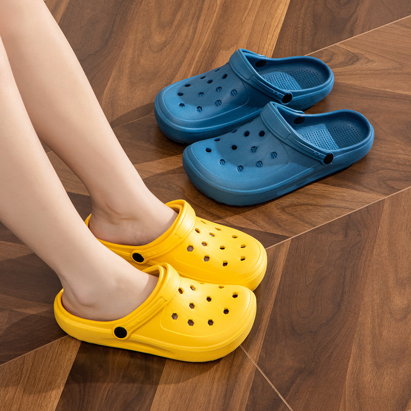 Qida Shun New 235 Hole Shoes Summer Garden Shoes Men's and Women's Drifting Shoes Couple Beach Shoes Factory Wholesale