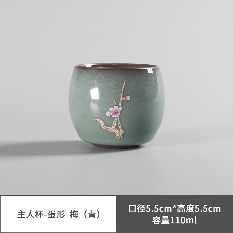 Horno oficial juego de té de Kung Fu caja de regalo traje tetera Tazón de tapa taza de té empresa de negocios Reunión Anual apertura regalo logotipo personalizado