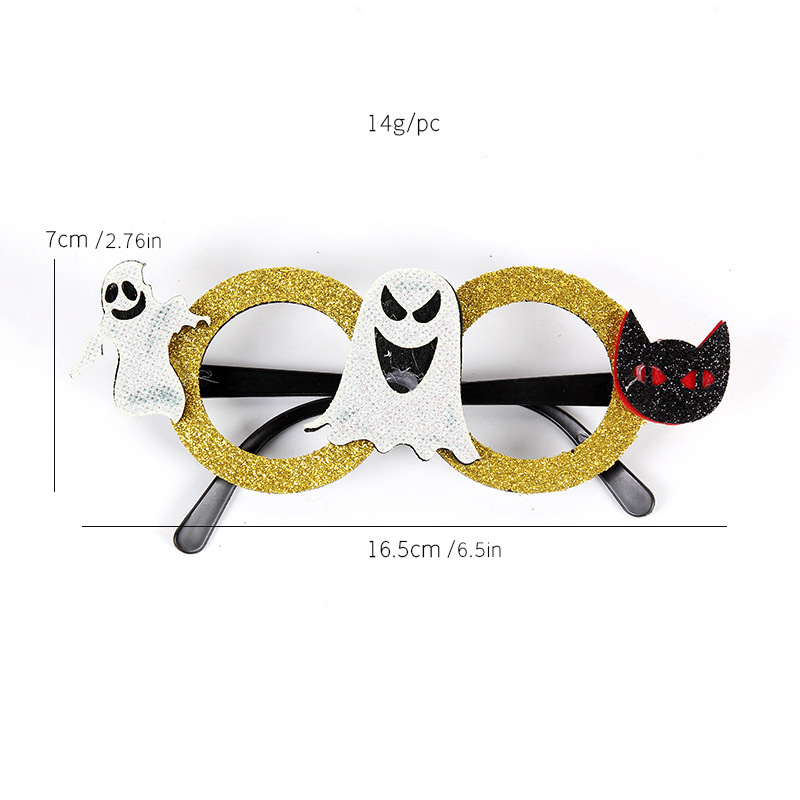 WYJ05 (Gafas decorativas con cabeza de gato fantasma)