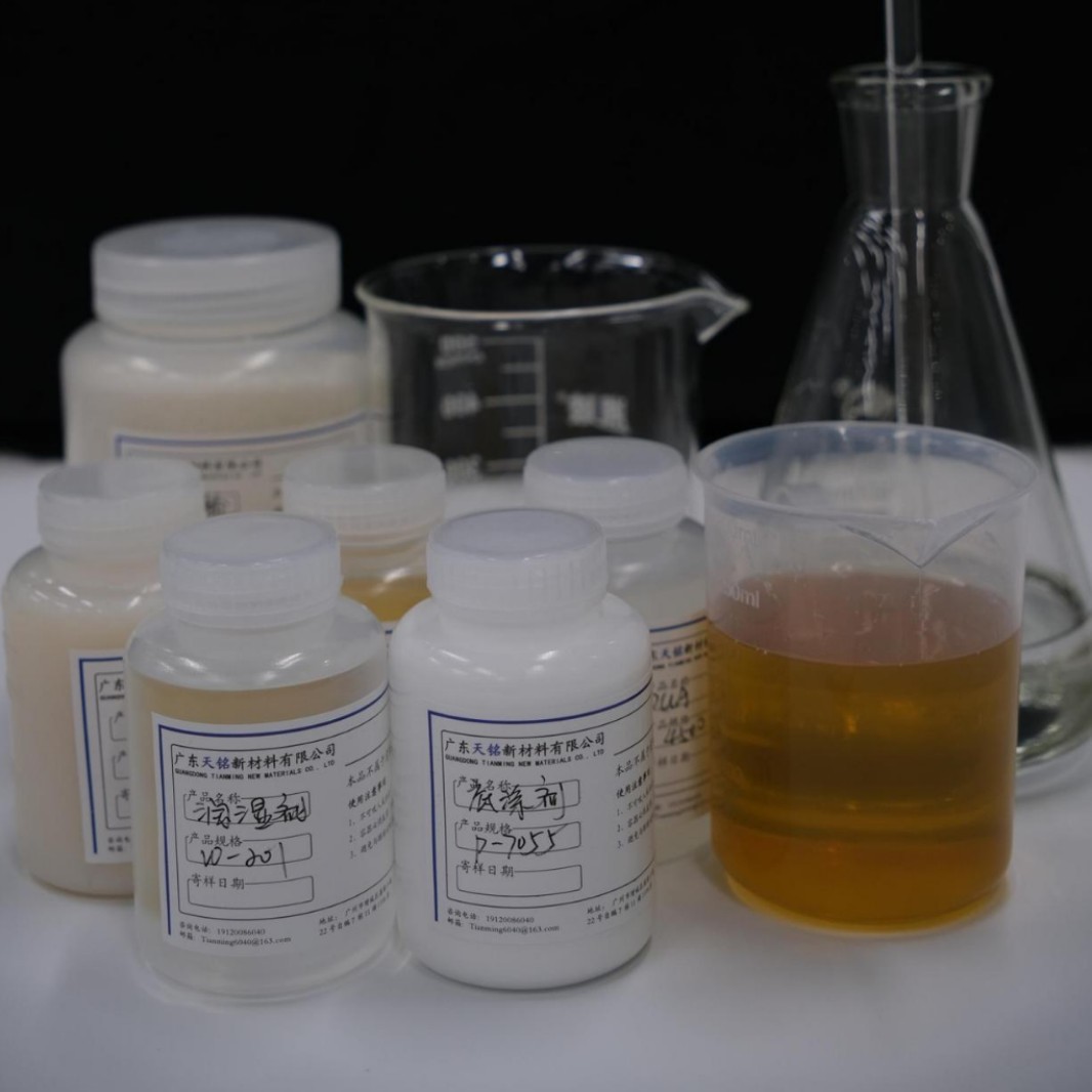 专业厂家直供 W-205 含氟非离子剂 汽车漆油墨涂料润湿流平剂
