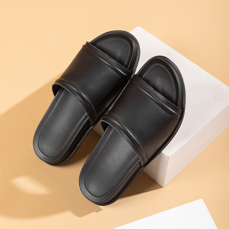 Summer breathable retro non-slip mule flat