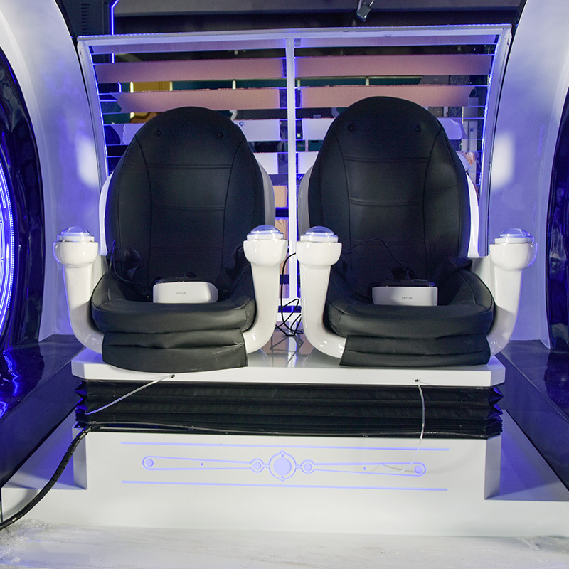 Vr doble simulación realidad virtual inmersiva entretenimiento y experiencia de ocio equipo todo en uno sala de juegos de cine dinámico