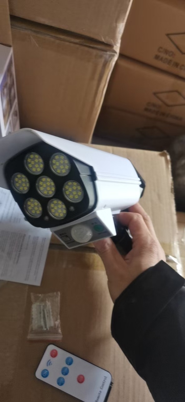 Monitor solar-powered