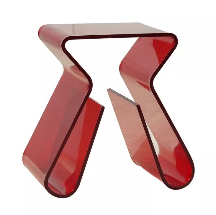 亚克力彩色家具居家折叠茶几有机玻璃置物架书架椅子凳子厂家直销