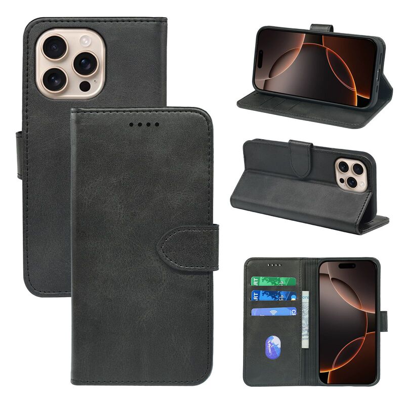 Alcatel Suitable for Alcatel 1 5033D Calfskin Front Buckle Phone Case Smart E9 Protective Leather Case