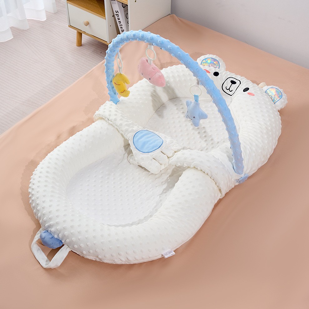 Appeases children's universal handheld bed for new born