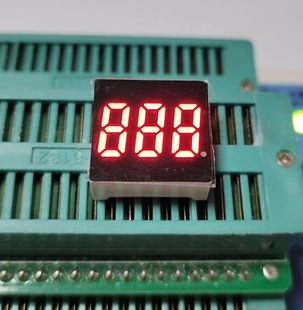 0.3 Inch 3-Digit Led Digital Tube Bright Red Light Digital Tube Common Positive Digital Tube Dongguan Digital Tube Factory
