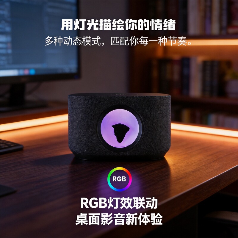 Magnetic Fluid Bluetooth Speaker Wireless Charging High-Quality 3D Surround Bass Desktop Computer Desktop Speaker for Home Use Magnetic Fluid Bluetooth Speaker Wireless Charging High-Quality 3D Surround Bass Desktop Computer Desktop Speaker for Home Use