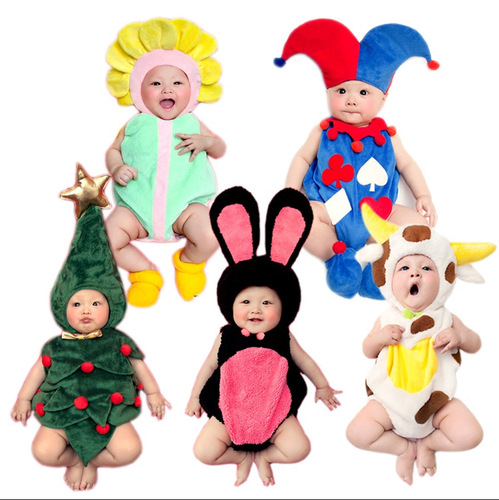 Children's photography clothing, studio theme 100th day photo props clothes, infant 100th day half-year baby creative clothing