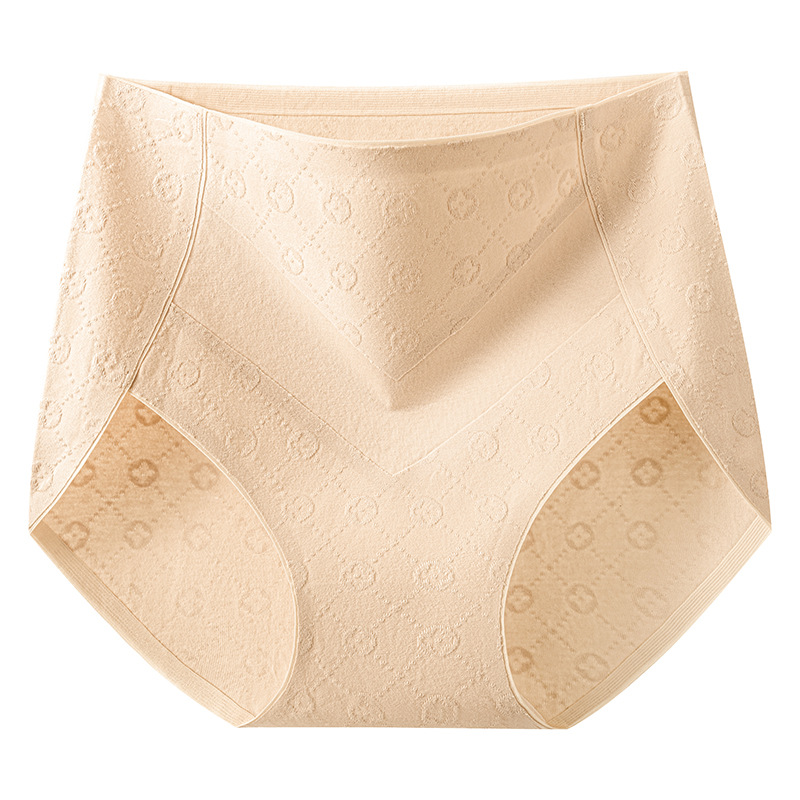 Sin costuras cintura alta algodón para mujer vientre para niña algodón puro antibacteriano algodón puro nuevo estilo madre sin pantalones cortos de cadera refrescante