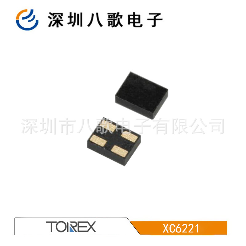 XC6221B2927R-G 带ON/OFF开关兼容低ESR电容200mA高速电压调整器