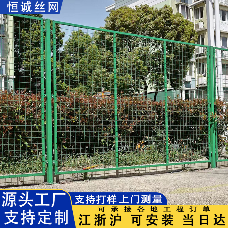 仓库隔离网工厂设备围栏网园区场地防护车间隔离网道路框架护栏网