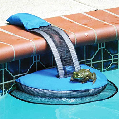 Cross-border outdoor swimming pool escape net, frog and bird escape net, European and American rescue swimming pool animal escape channel