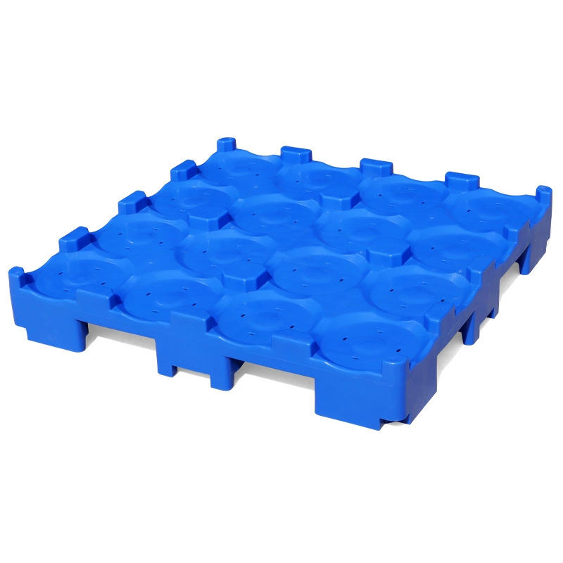 Paleta de plástico de agua mineral de barril de agua de piso de plástico de cinco galones de carretilla elevadora 16 barril de transporte de agua de paleta image 6