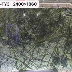 Mars Green Marble Dining Table Top Window Sill Stone Countertop Natural Luxury Stone Background Wall Panel