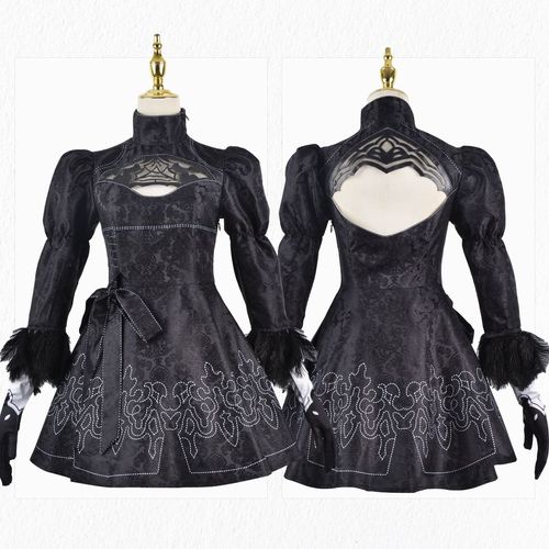 Neil Mechanical Era cosplay costume 2B sister mature cosplay outfit 9S young boy cosplay anime costume