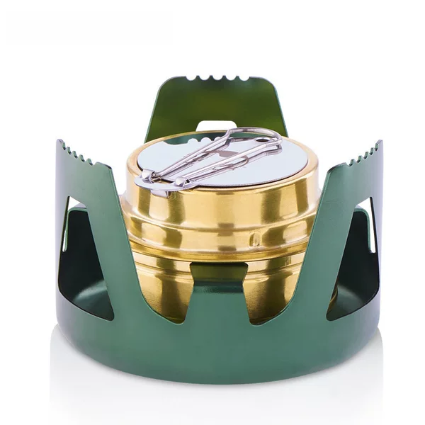 MODEGOL Modedie Valley Alcohol Stove Mini Solid Alcohol Block Stove Stove Fishing Water Boiler Teapot Stove