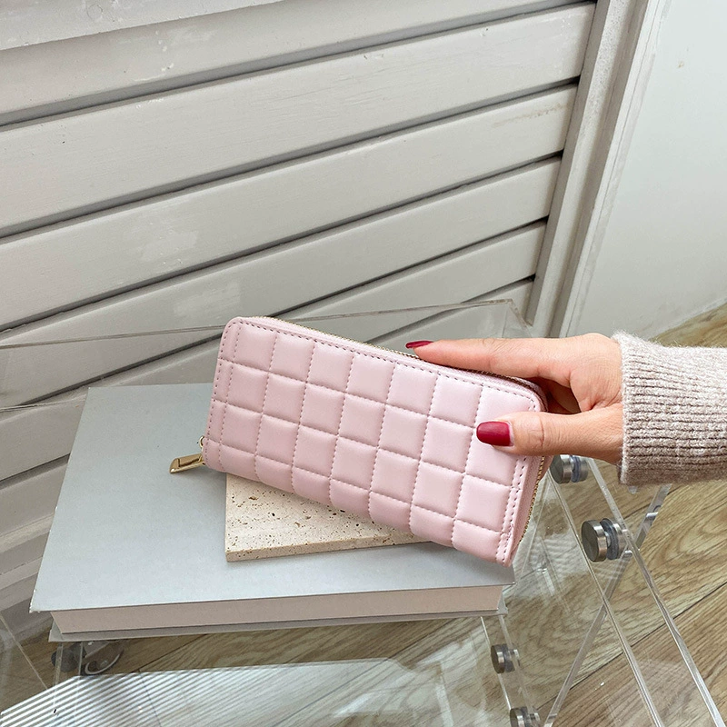 (Cross-border trading), polyurethane wallet, long small clutch bag, storage system