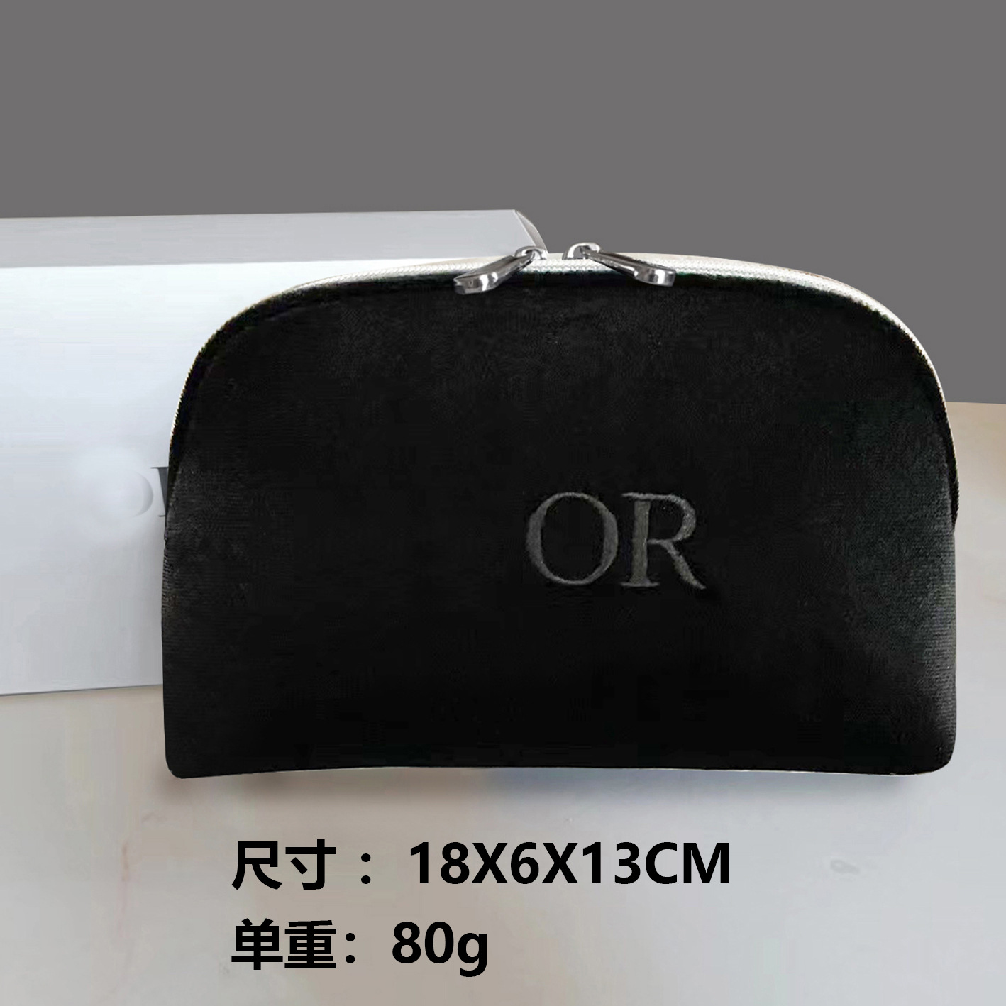 新しい化粧品バッグ、国内向けピンクのスペースコットン、超柔らかさ、ポータブル、高級ハンドバッグ、化粧品収納バッグ