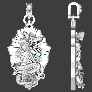 Meilong Jewelry Factory S925 Sterling Silver Custom Processing Pendant Ring with Drawings and Samples Customized Products