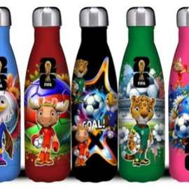 运动便携可乐瓶时尚户外休闲保温杯品质不锈钢世界杯