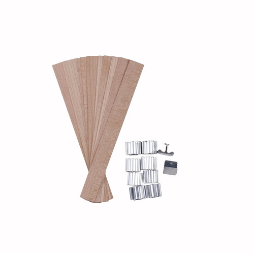 过蜡型环保无烟diy手工香薰蜡烛编织纤维蜡烛棉线芯花线芯木片芯