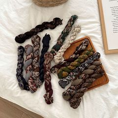秋冬薄款蕾丝针织扎染碎花外搭网红假领子小披肩配裙子装饰围脖女