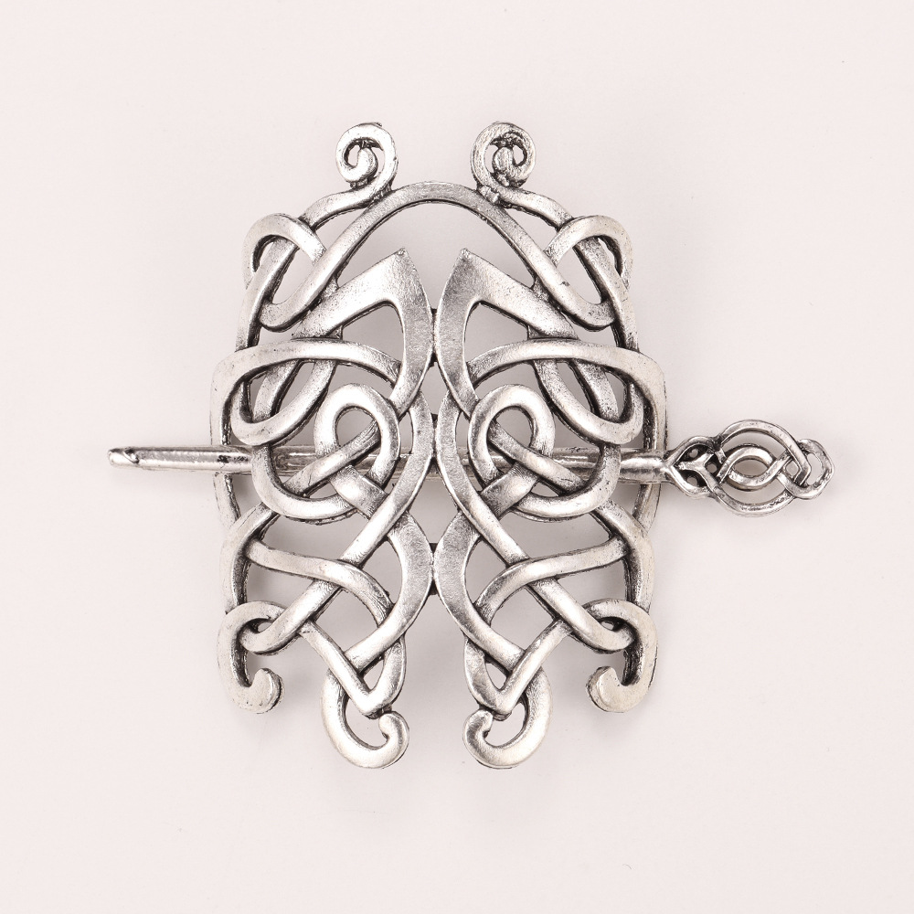 Europeo y americano popular nórdico retro horquilla Viking horquilla Celtics horquilla noruego hembra updo accesorios para el cabello horquilla al por mayor