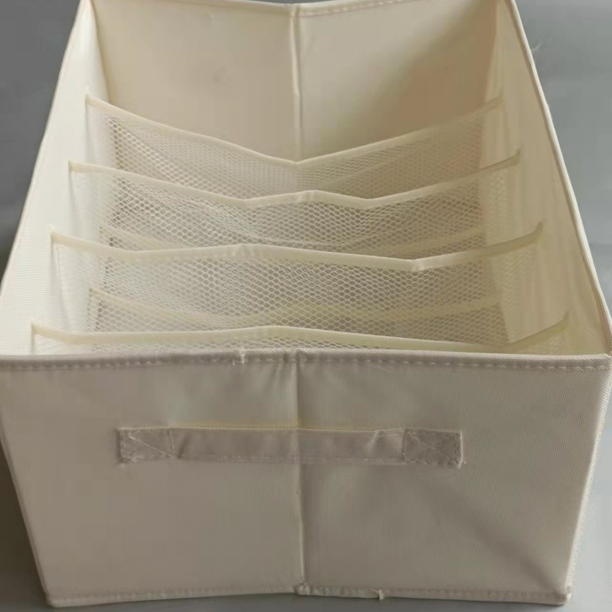 휴대용 베이지 5 칸 스웨터