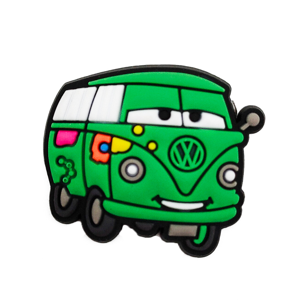 Racing historia serie agujero zapatos zapato flor zapato hebilla de dibujos animados agujero zapatos hebilla playa zapatos decoración superior con c