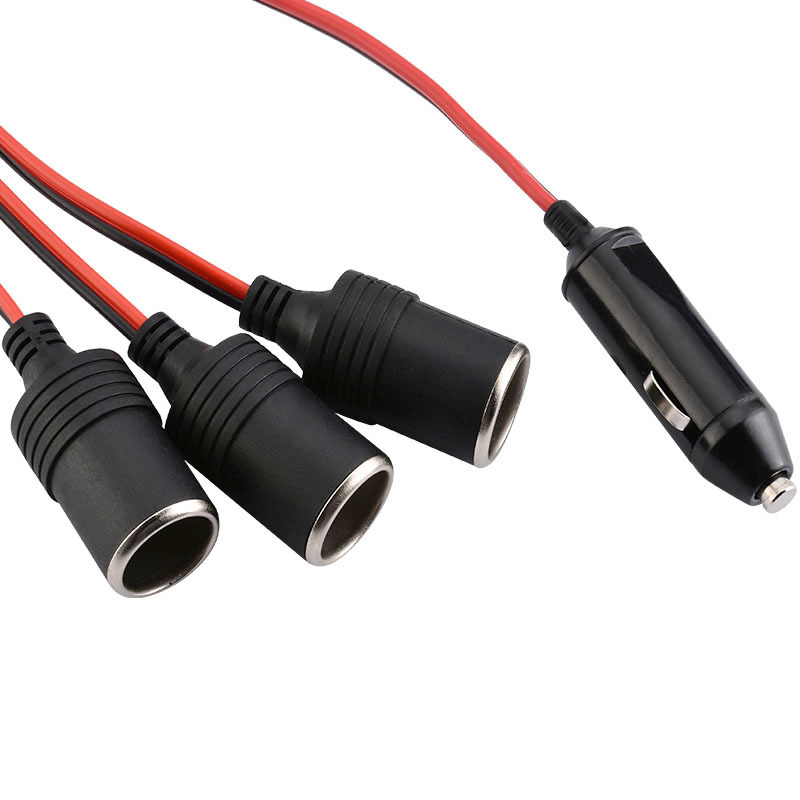 Car Cigarette Lighter Splitter 12V-24V for Cars, Cigarette Lighter Adapter Cable