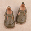 Children's footwear for princess for leather shoes, soft sole, western style