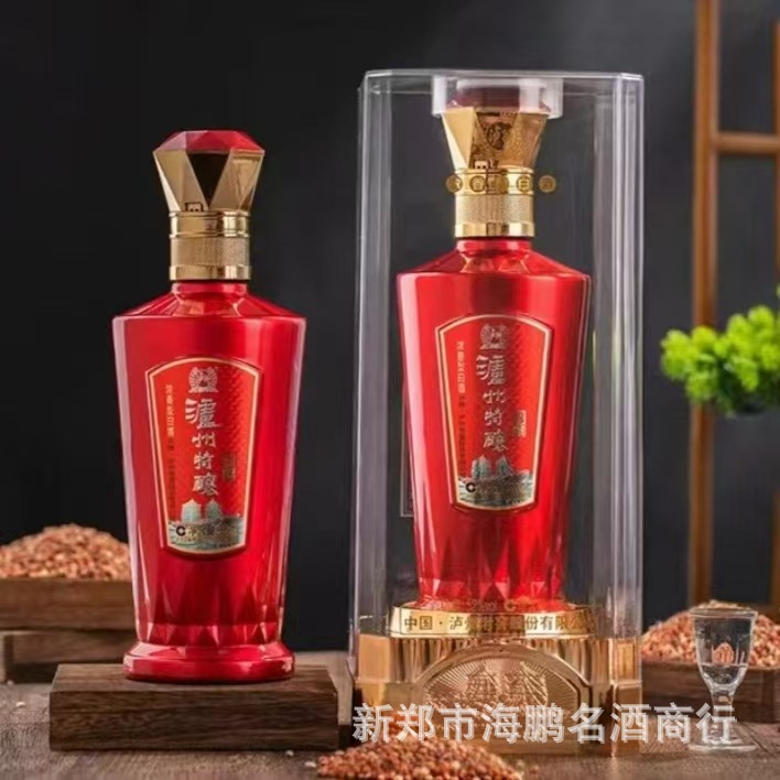 白酒批发 泸州特酿绵藏 浓香型52度500ML整箱6瓶 喜酒婚宴招待