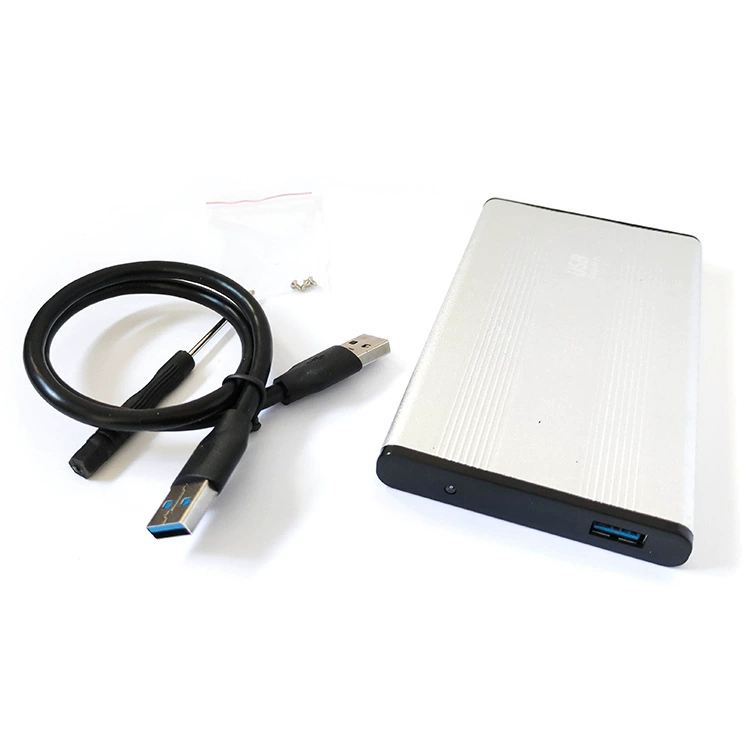 2.5 -inch hard disk box USB3.0 General HDD serial port SATA external mobile aluminum alloy hard disk protective box
