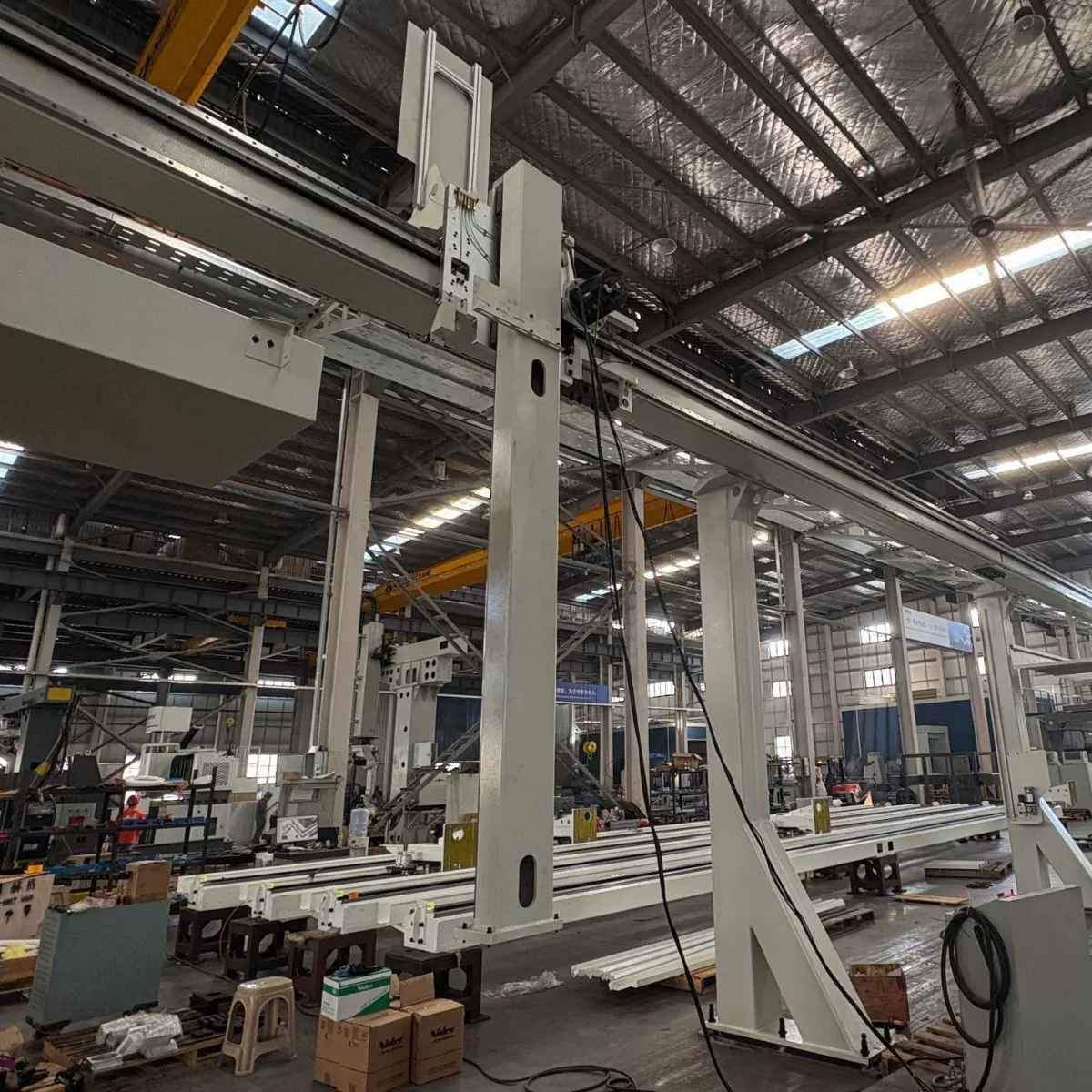 机器人第七轴天轨机床上下料重型高速龙门桁架机械手定金