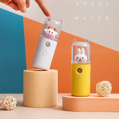 new pattern Water meter Spray Face Humidification Take it with you Portable charge small-scale Adorable pet Replenish water humidifier