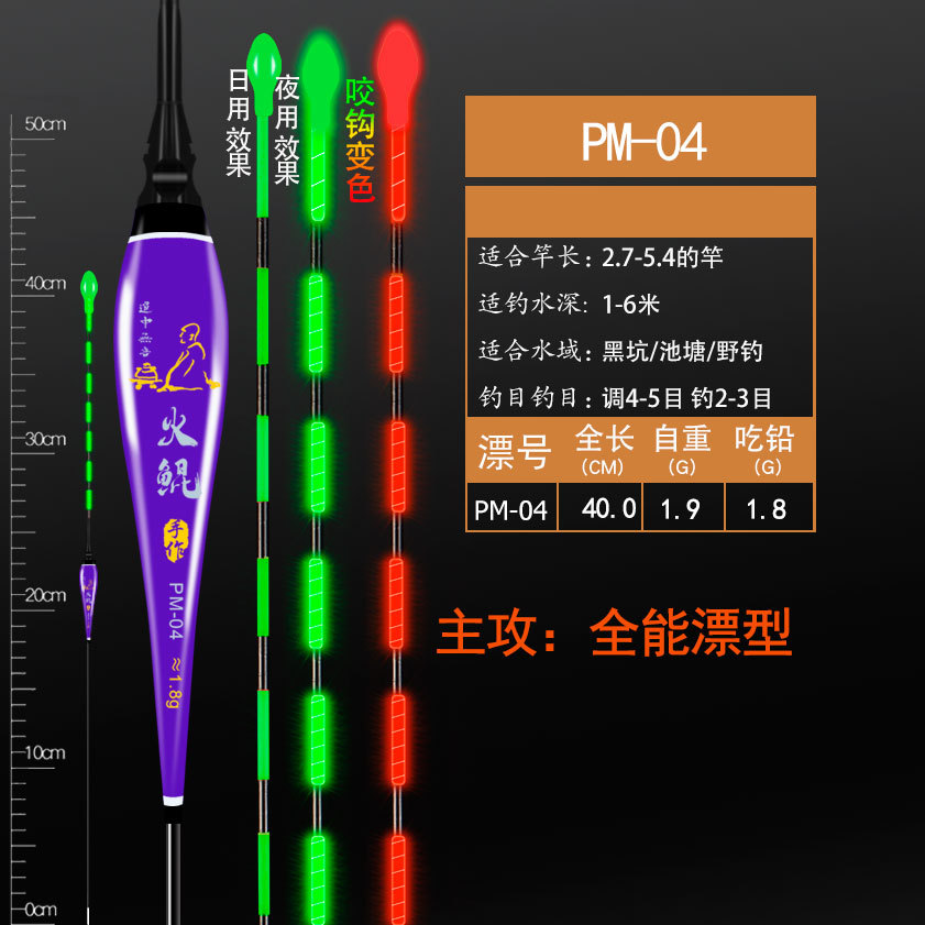 대용량(10개입) 해외직구 찌 // 구슬 그린 색상 변경 PM-04 먹 리드 1.8 g-싱글 호스 배터리 추가