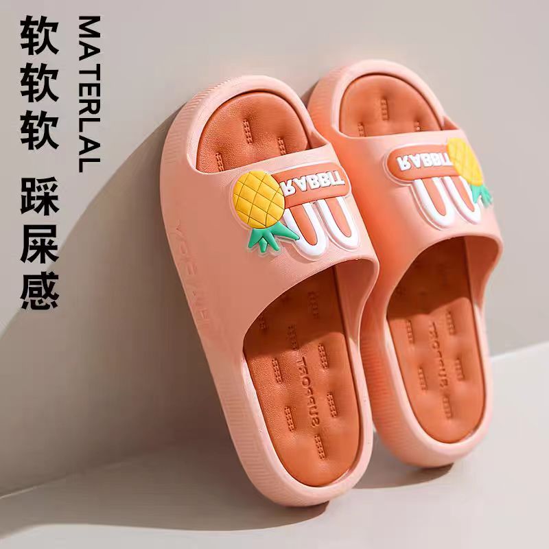 Fashionable ultra-soft non-slip women's slippers to go out platform