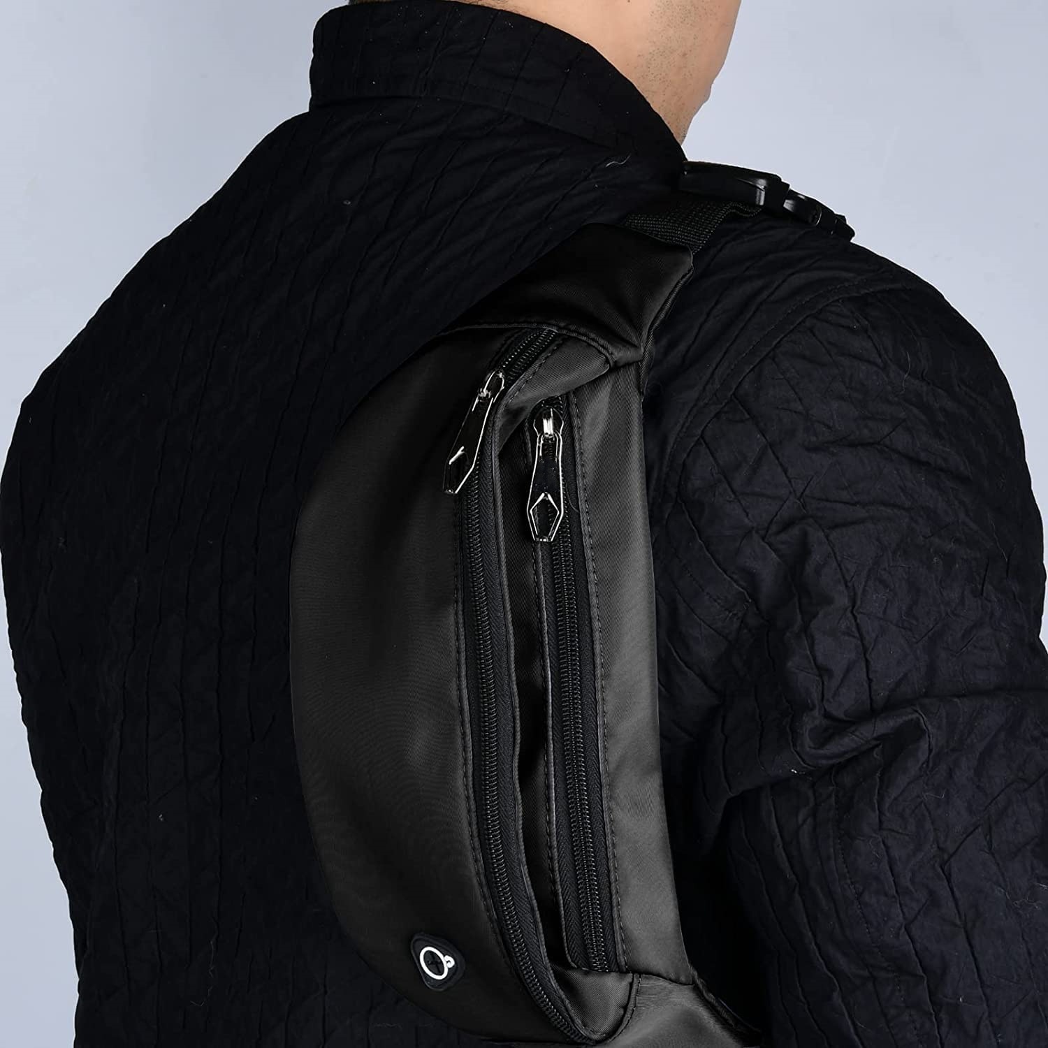 Bolso de cinturón para mujer Bolso de mensajero de moda con correa de hombro ajustable para viajar, caminar, andar en bicicleta, fiesta, bolsa para teléfono móvil image 3