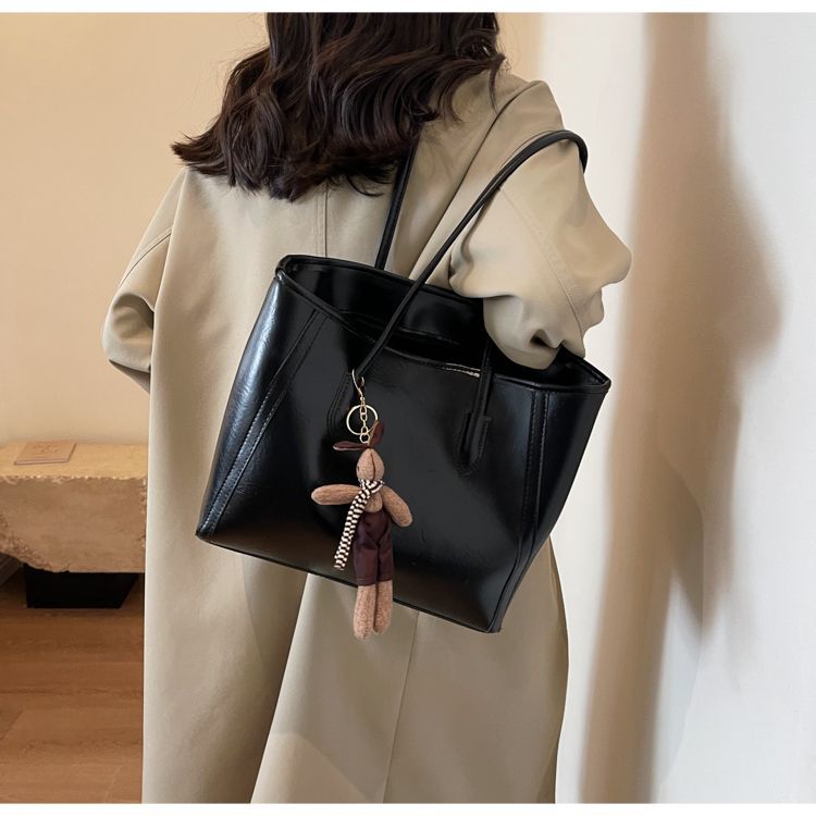 Minimal Structured Double Handle Mini PU Tote Bag 17