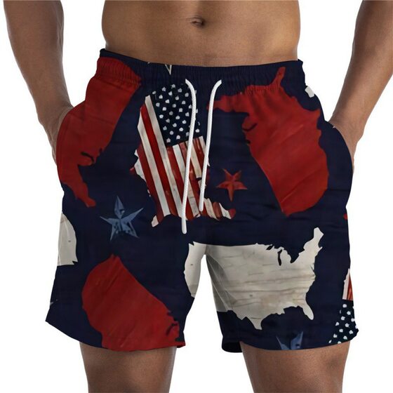 Cross-border European code Hawaiian beach pants hot new seaside shorts digital printing 3D fashion wholesale price