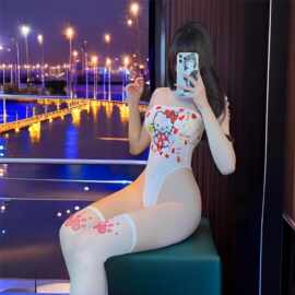 卡玫雪情趣内衣诱惑性感免脱开裆内衣激情感可撕黑丝连体衣80990